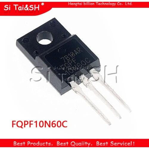 10pcs/lot FQPF10N60C TO-220 10N60C 10N60 TO220 FQPF10N60 new MOS FET transistor