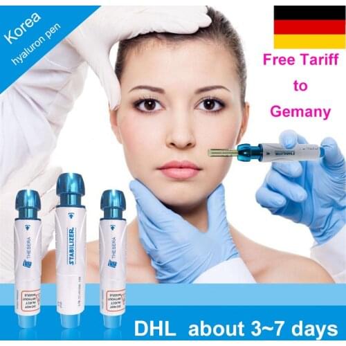 2019 Korea thesera Atomizer Sterile Hyaluron Acid Pen Therapy Hyaluronic Gun Lip Lifting Injection Pen Disposable Syringe DHL