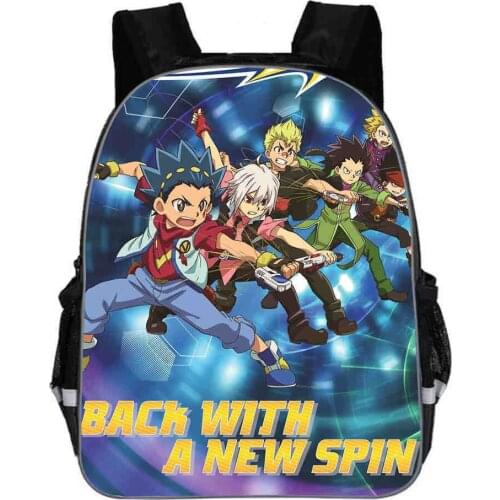 Anime Beyblade Burst Backpacks For Children Student Book Backpack Daily Rucksack Cartoon Mochila School Gifts
