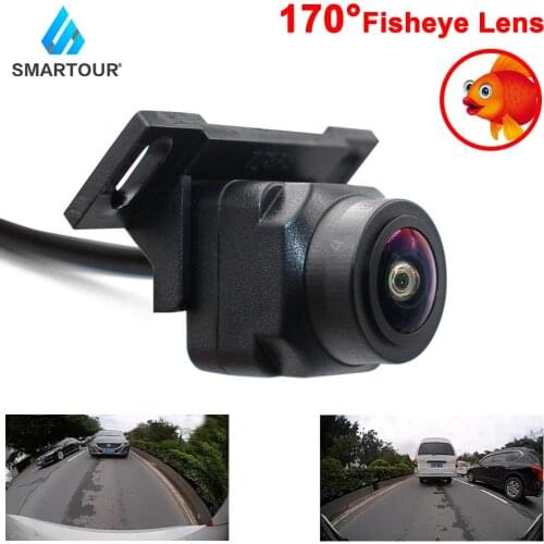 Smartour Car Rear View Camera EU European Car License Plate Frame Infrared light Auto Car Reverse Backup Rearview parking Camera