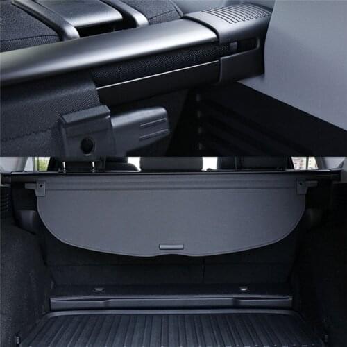 BBQ@FUKA Car Rear Trunk Cargo Shade Cover Security Shield Black Accessory For 2017-2018 Honda CRV C-RV Car Accessories Styling