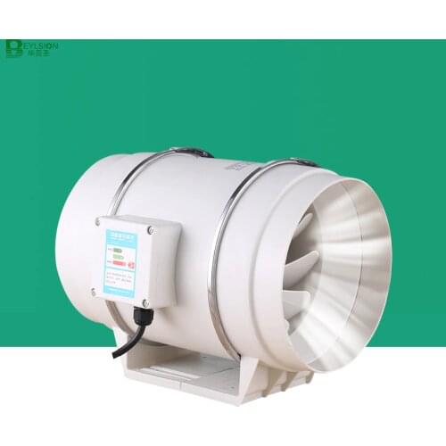 BEYLSION 4/5/6 /8/10 Inch 220V Centrifugal Fans For LED Grow Light Tent Grow Room Box Indoor Hydroponics Grow Tent Greenhouses