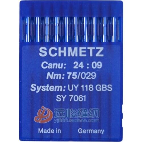 Germany SCHMETZ UY118 GBS/SY7061 Four-needle Six-thread Lapel Car Needle