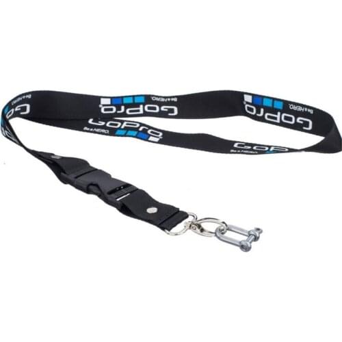 Gopro Xiaoyi SJCAM Action Camera Hang Rope Neck String Safety Protection Rope with Steel Buckle