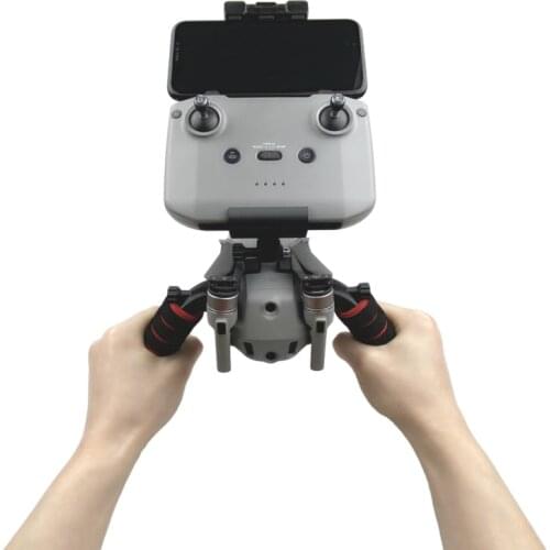 Handheld holder stabilizer tray handle holder bracket remote control mount for dji mavic air 2 drone accessories