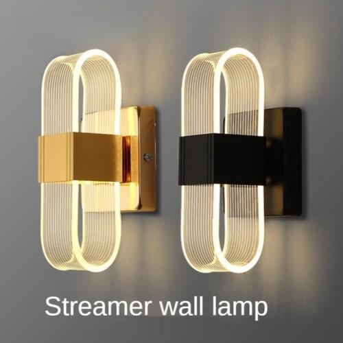 Wall Lights Luxury Atmosphere Bedroom Bedside Lamp Living Room Corridor Staircase Lighting Hotel Room Personality Warm Romantic