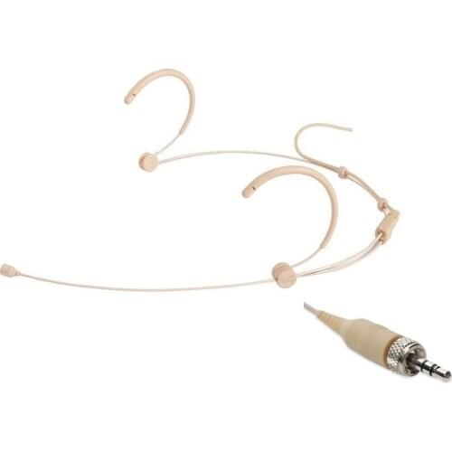Bolymic Luxury Double earhook Headset Mic Headworn Microphone For Sennheiser microphone Wireless
