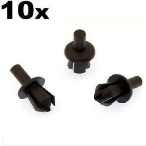 10x For BMW E39 5mm Plastic Expanding Rivet Clips for Front Wheel Arch Liner /Lining