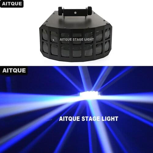 Professional lighting Night club LED Mini Double Butterfly Effect light rgbw decoration ktv dj lights