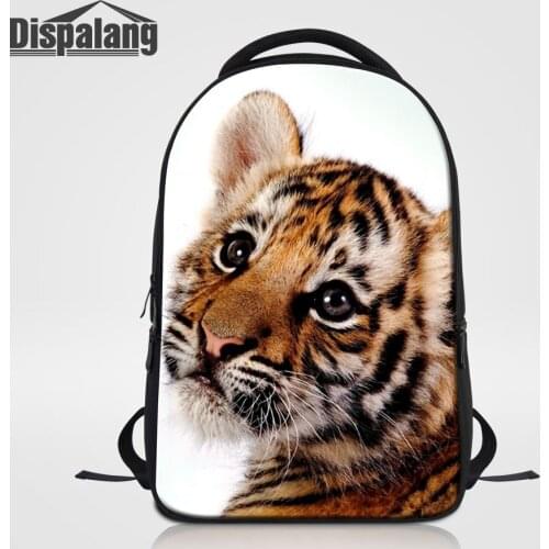 Animals Parrot Unicorn Cat Tiger Snake Printed School Bags For Teenagers Mens Travel Shoulder Laptop Backpack Women Big Bagpack