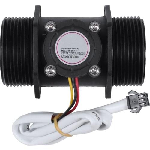 Dn40 1.5 Inch Turbine Flowmeter Water Flow Sensor Flow Meter Flow Rate Control 5~150L/Min