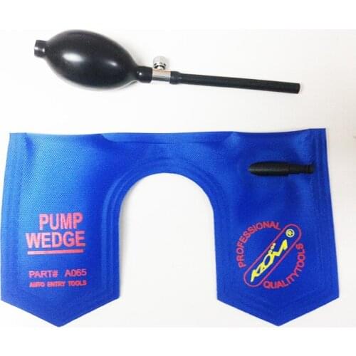 U Pump Wedge Car Door Opener Air Wedge Blue Car Repair Tools Bag Locksmith Supplier