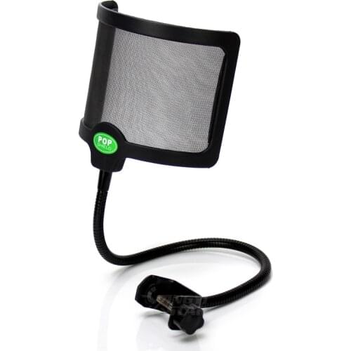 Universal Mic Holder Condenser Microphone Shock Mount Pop Filter Shield Windscreen For Broadcast Recording Studio C314 C214 C414
