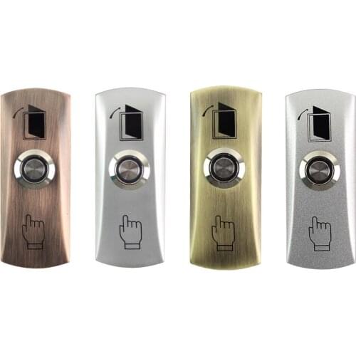Waterproof Metal Door Exit Switch Door Exit Button Release for Door Access Control System