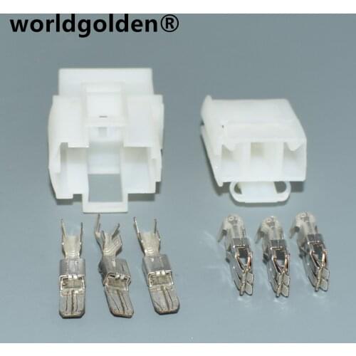 Worldgolden 3pin for Skoda cigarette lighter aperture ambient light lossless wiring harness plug 1J0 919 321