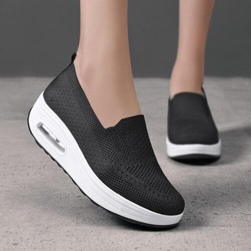 35-42 Cool Women Tennis Shoes Breathable Sneakers Female Sports Footwear Platform Tenis Feminino Chaussure Brand Sneakers Mujer