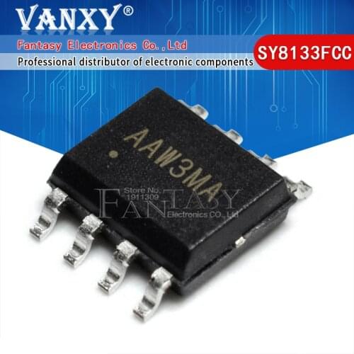 10PCS SY8133FCC SOP8 SY8133 SOP-8 SOP AAW3MA high efficiency 400KHZ 3A