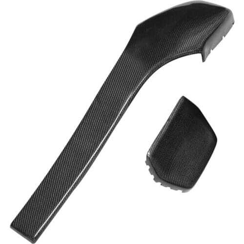 Fit For BMW M Series M3 M4 M5 M6 2015-2018 real carbon fiber seat back decoration-2 pieces