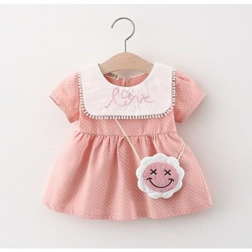 4 pieces/lot) 2021 New Arrival Girls Summer Dress 032509