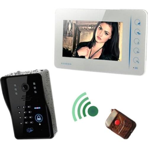 7 Inch Multi-Functiona Intercom Video Door Phone