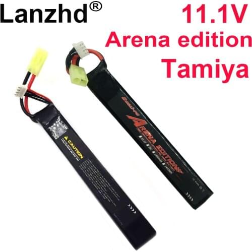 1-24PCS 11.1V 1300mAh Lipo Battery for Water Gun Mini Airsoft BB Air Pistol Electric Toys Guns Parts battery with Tamiya Plug