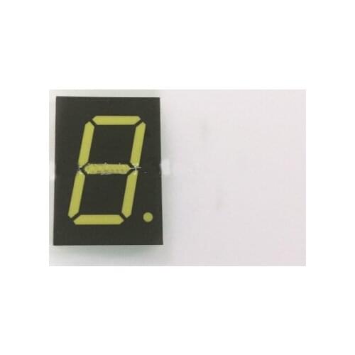 Free Ship 100pc Common anode 1inch digital tube 1 bit digital tube display White digital led tube Factory direct