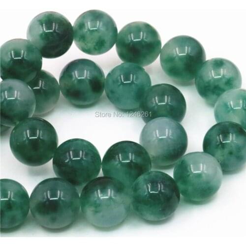 4mm 6mm 8mm 10mm 12mm 14mm Tourmaline Green Crafts Loose DIY Round Beads Balls Hand Made Fashion Jewelry Making Ornaments Gems