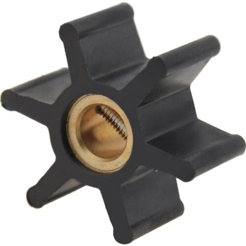 Water Impeller For Johnson 09-806B Sherwood 9979 Jabsco Outboard Motor Black Rubber 6 Blades Boat Engine Parts & Accessories