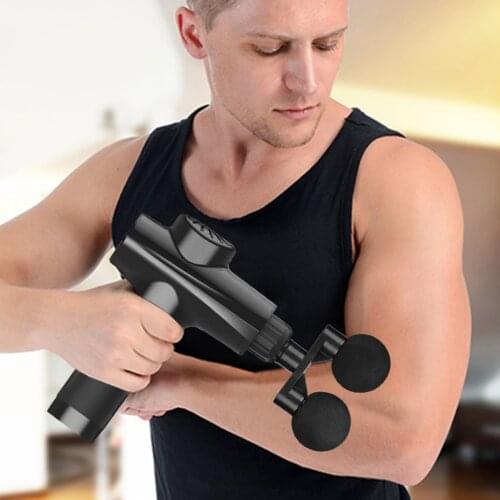 Massage Head for Electric Muscle Massage Gun Relax Vibration Fascia Machine Alleviating Sports Fatigue Round Head/Double Head