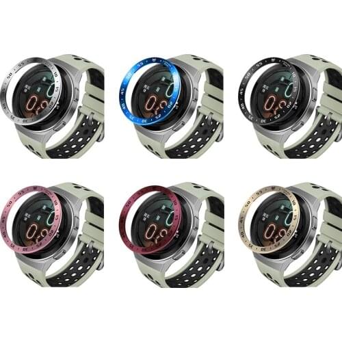 For Huawei Watch GT 2E Watch Frame Shape Case Time Speed Metal Cover for Gt2e Scratch Protection Ring New