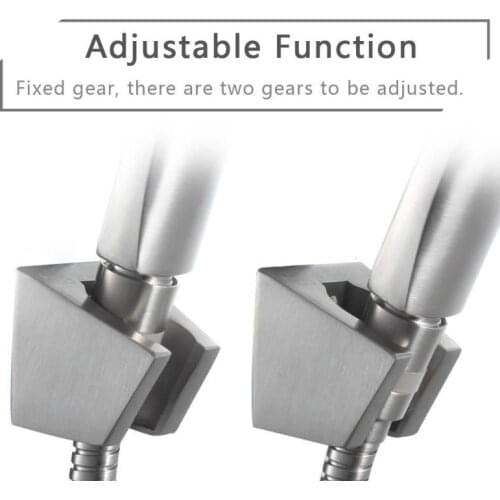304 Stainless Steel Shower Seat Nozzle Bracket Bathroom Adjustable Holder Shower Head Adjustable Base Accessories
