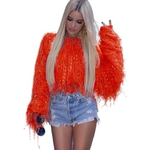 Echoine Fall Women Party Sweater Fashion Handmade Tassel Knit Top Ladies Pullovers Coat Turtleneck Winter Autumn Women Steetwear