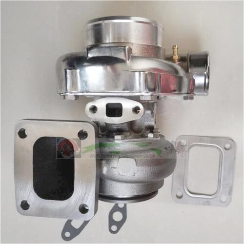 Free Ship Turbo only Water cooled T76 Turbine: A/R 0.68 Comp: A/R 0.80 800-900HP T4 Turbo charger T4 flange V-Band
