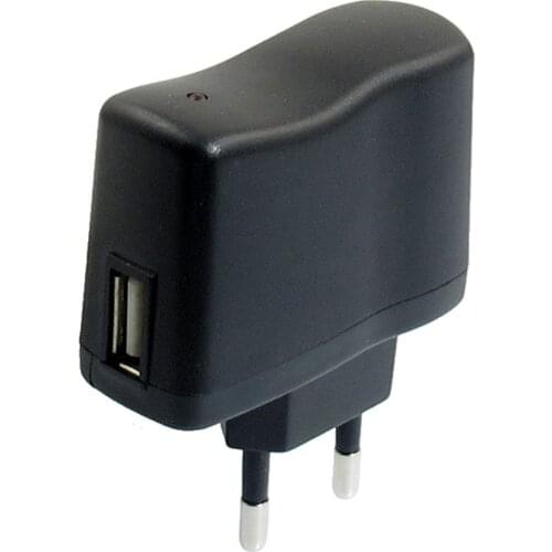 AC 110V-240V to DC 5V 0.5A 500mA USB to EU Plug Power Adapter Charger Use this with your existing USB charging cable