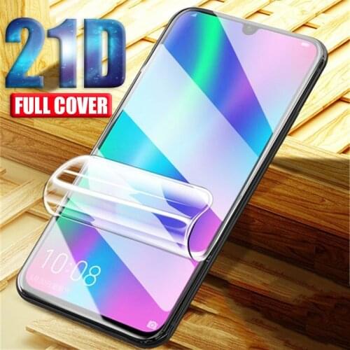 Screen Protector For Motorola Moto One Action Full Cover Soft Hydrogel Film HD Protective Film