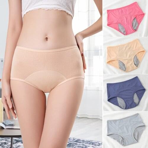 Women Menstrual Panties Comfort Leak Proof Underwear Physiological Pants For Women Girls d88