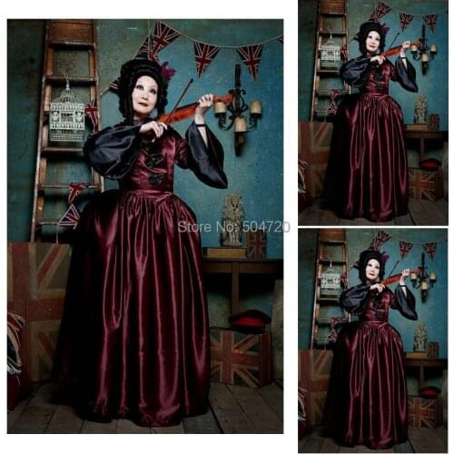 Custom-madeR-738 Vintage Costumes 1860s Civil War Southern Belle Ball wedding Dress/Gothic Lolita Dress Victorian dresses