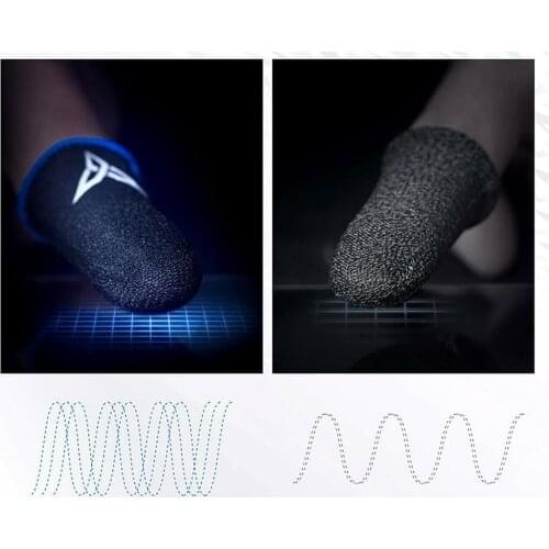 1 Pair Breathable Beehive Sweat-proof Professional Game Gloves Thumbs For Pubg Phone Mobile Touch Screen Sleeve Finger Gami G5O2