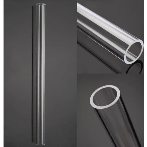 1pc New Transparent Acrylic Plexiglass Lucite Tube 300mm Length 20mm OD 16mm ID Can Be Used As Garden Irrigation Pipe Joint