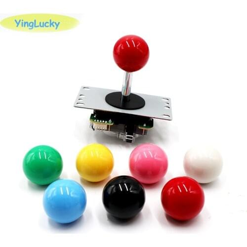 1pcs DIY arcade joystick copy sanwa joystick 5pin for Raspberry Pi crane machine coin-operated game machines arcade stick