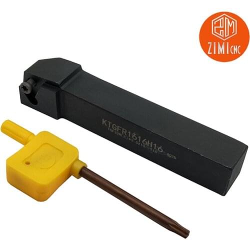 1pcs KTGFR 1616H16 shallow slot tool holder CNC lathe slotting tool 16mm*16mm machine tool tool holder