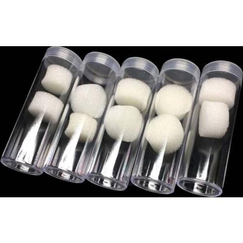 10Pcs Clear Round Screw Top Coin Tubes Storage Holder Protector Collection Box Case for 20.5mm/25mm/27mm/30mm Coins or Capsules