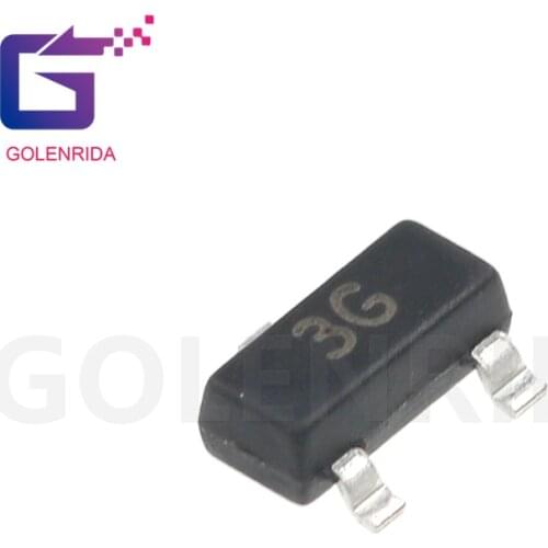 100pcs/lot BC857C BC857 3G SOT-23