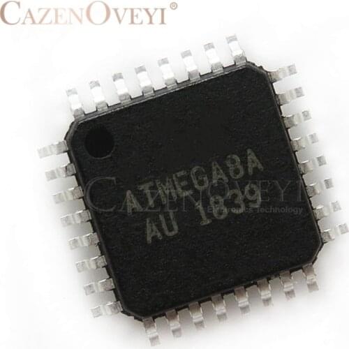 2pcs/lot ATMEGA8L-8AU ATMEGA8A-AU ATMEGA8-16AU ATMEGA8L ATMEGA8A ATMEGA8 QFP-32 In Stock
