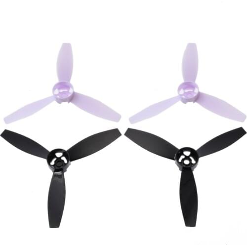4pcs Black/White Propeller Carbon Fiber Replace Blade Rotors Paddle for Parrot Bebop 2 Drone/FPV 2.0 Camera Drones Accessories