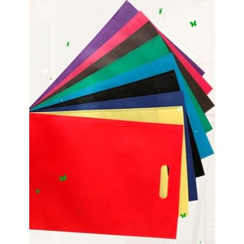 [Free EMS Shipping,Free printing logo] non-woven/shopping bag, Punching bag,100pcs/lot 1 color 1 side logo included