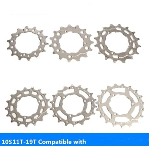 High quality mountain bike cassette flywheel 10S 11T-19T full range of flywheel repair parts compatible with SHIMANO / SRAM / Su