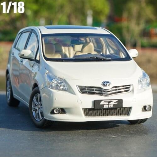 1:18 Diecast Model For Toyota EZ Verso Alloy Toy Car Miniature Collection Gift Free Shipping