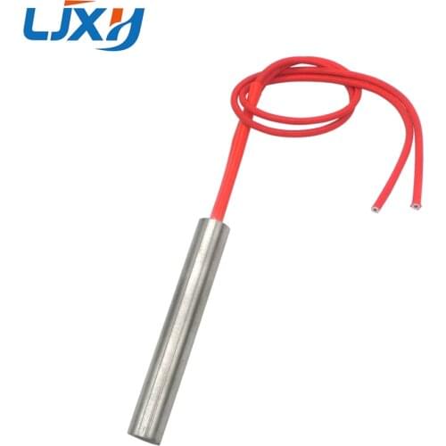 LJXH 10pcs/lot Single-end Cartridge Heater 250W/300W/400W Electric Heating Resistors 12x80mm/0.472x3.15" Heater Head Size