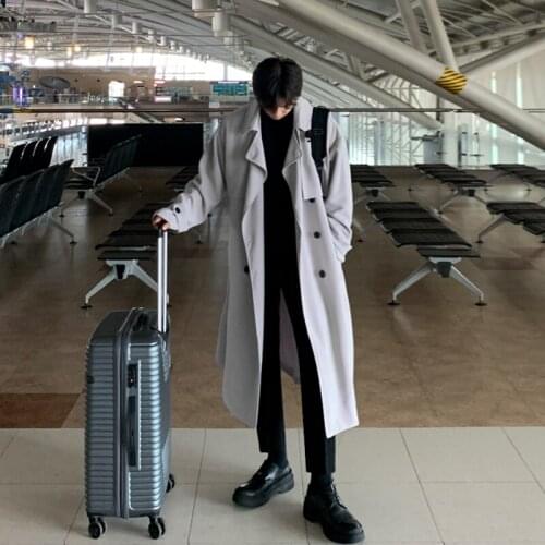 Mrza Gtxe Men's Trench Coats